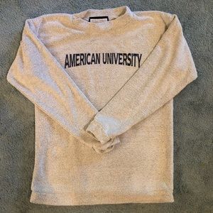 American University Knitted Sweatshirt